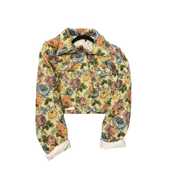 Floral Jacket Good Condition size Small - Picture 2 of 5